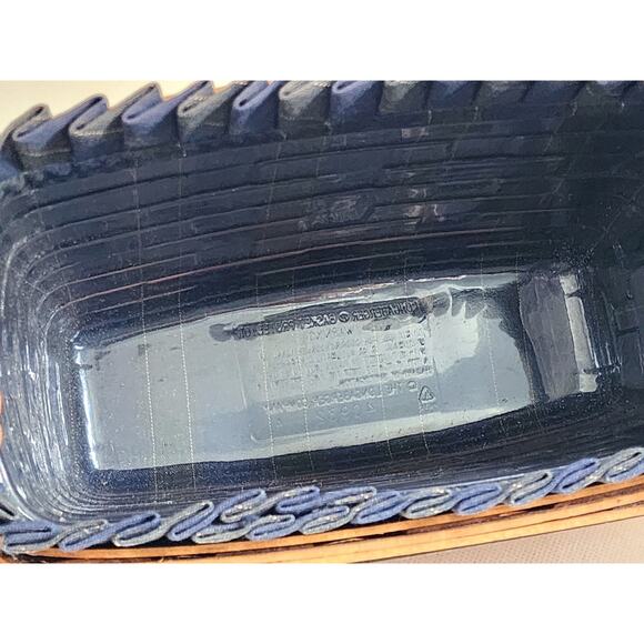 LONGABERGER BASKET-Collectors Club-Welcome Home-Liner & Protector-signed 1996 - Picture 7 of 14